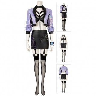 LOL KDA Evelynn Cosplay Costumes League Of Legends Suit