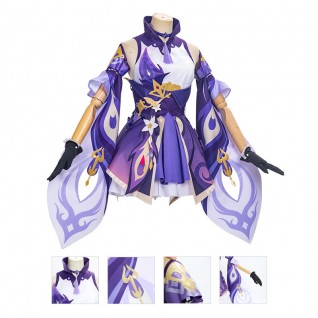 Keqing Cosplay Costumes Game Genshin Impact Cosplay Suit