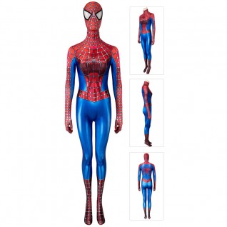 Female Spiderman Cosplay Costume Spider-Man Tobey Maguire Cosplay Suit