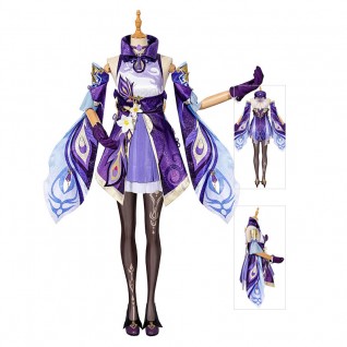 Keqing Costume Genshin Impact Cosplay Suits