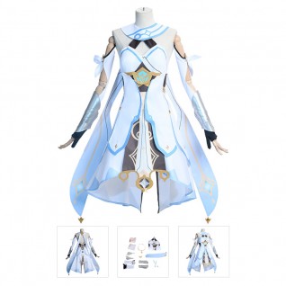 Traveler Lumine Cosplay Costume Genshin Impact Cosplay Suit