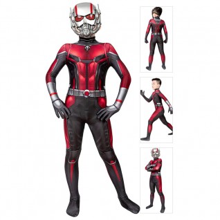 Kids Ant-Man And The Wasp Scott Lang Cosplay Suit Ant Man Jumpsuit