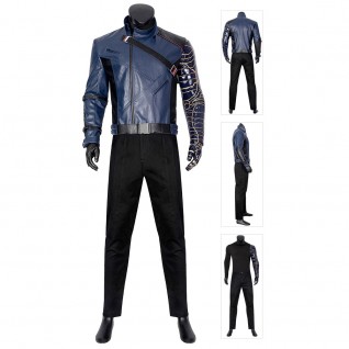 Bucky Barnes Costume The Falcon and the Winter Soldier Cosplay Suits