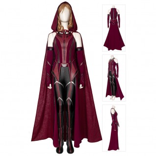 Scarlet Witch Wanda Costume Wanda Vision Cosplay Suits