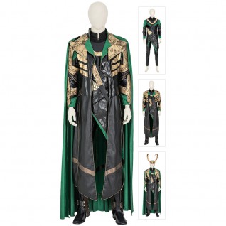 Loki Cosplay Costumes 2021 TV Loki Laufeyson Armor Cosplay Suit Top Level