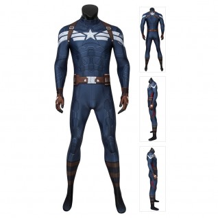 Captain America Steve Rogers Costume Captain America Jumpsuit