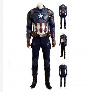 Steve Rogers Costume Captain America 3 Civil War Cosplay Suits