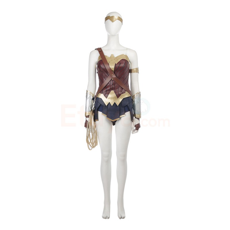 Diana Prince Costume Wonder Woman Full Set Cosplay Suits
