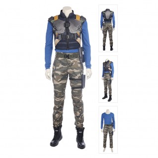 Black Panther Erik Killmonger Cosplay Costume Outfit