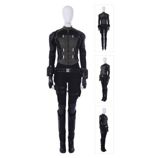 Black Widow Costume The Avengers Natasha Romanoff Cosplay Suit