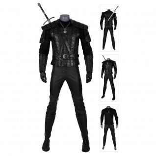 Geralt of Rivia Cosplay Costumes The Witcher Cosplay Suits