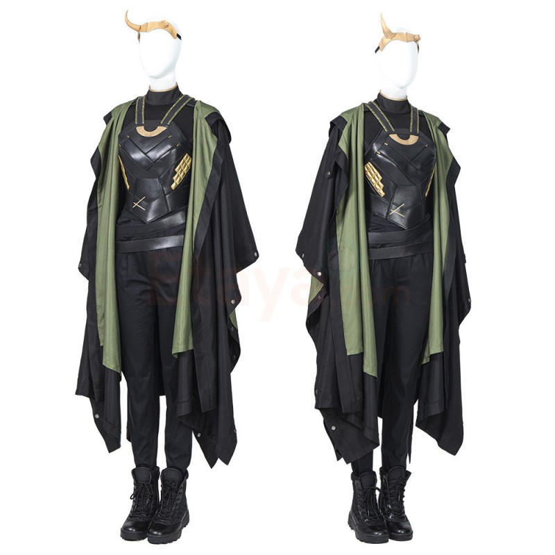 Female Loki Sylvie Laufeydottir Cosplay Costumes