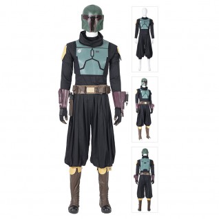 The Mandalorian Boba Fett Cosplay Costumes Star Wars Suit