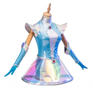 LOL Space Groove Lux Game League of Legends Cosplay Costumes