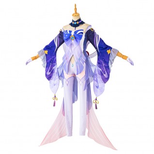 Sangonomiya Kokomi Costume Genshin Impact Cosplay Suits