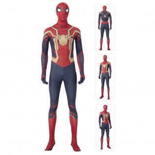 Iron Spiderman Cosplay Suit Spider-Man Peter Parker Costumes