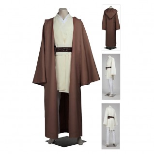 Obi-Wan Kenobi Costume Star Wars Jedi Knight Suits