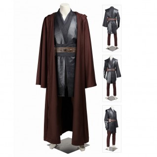 Star Wars Jedi Knight Anakin Skywalker Cosplay Costume Improved Version