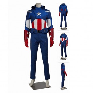 The Avengers 1 Cosplay Suits Steve Rogers Captain America Costume