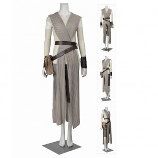 Star Wars The Force Awakens Cosplay Costumes Rey Cosplay Costume