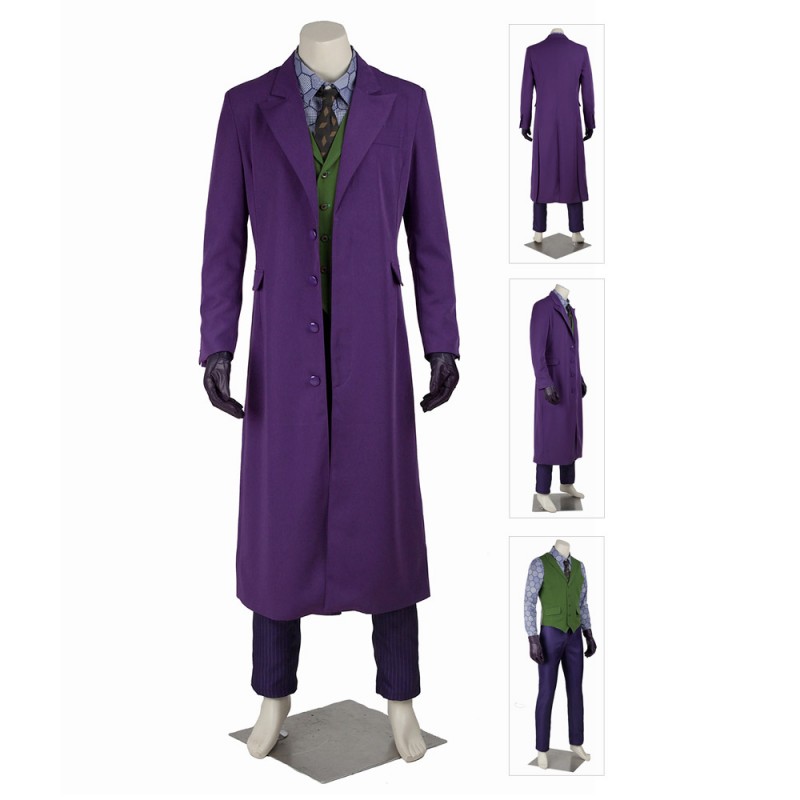 Joker Costume Batman The Dark Knight Cosplay Costumes