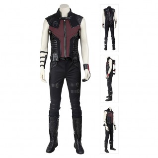 The Avengers 1 Clinton Barton Hawkeye Cosplay Costume