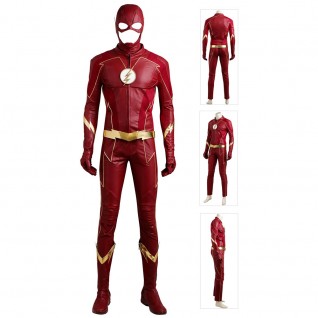 Barry Allen The Flash Cosplay Costume The Flash Season 4 Cosplay Costumes