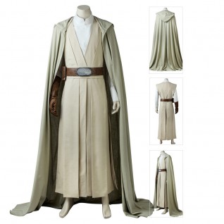 Star Wars 8 The Last Jedi Luke Skywalker Cosplay Costumes