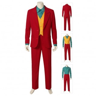 The Joker Origin Suit Arthur Fleck Cosplay Costume