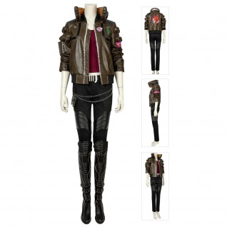 Cyberpunk 2077 Heroine Cosplay Suit Costumes