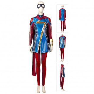 Ms. Marvel Cosplay Suits Kamala Khan Cosplay Costume
