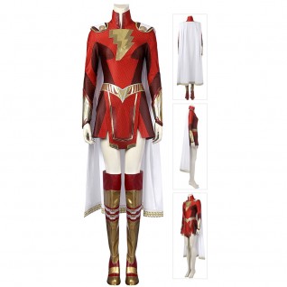 Mary Bromfield Shazam Costume Shazam 2 Fury of the Gods Cosplay Suits