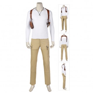 The Movie Uncharted Cosplay Costumes Nathan Drake Costume