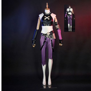 Arcane Wars of Two Cities Cosplay Suits Jinx Costume