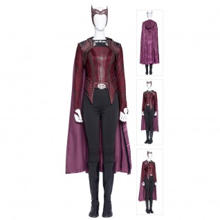 Scarlet Witch Cosplay Costume Doctor Strange in the Multiverse of Madness Cosplay Suits