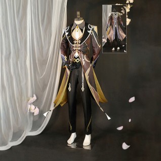 Zhongli Costume Genshin Impact Cosplay Suits