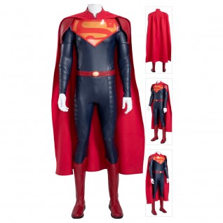 DC Superman: Son of Kal-El Cosplay Suits Superman Cosplay Jumpsuit