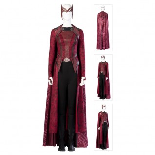 Scarlet Witch Cosplay Costume Doctor Strange in the Multiverse of Madness Cosplay Suits Upgraded Version