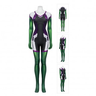 She Hulk Jennifer Walters Cosplay Jumpsuit