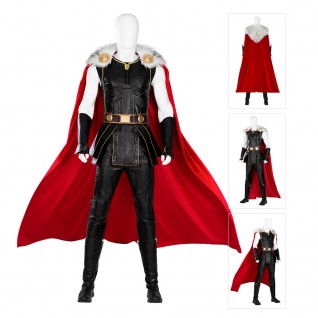 Thor 4 Love and Thunder Cosplay Suits Thor Black Halloween Costume