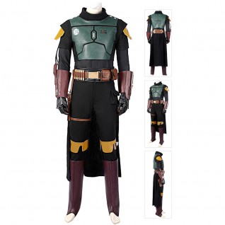 The Book of Boba Fett Cosplay Costume Suit Full Set