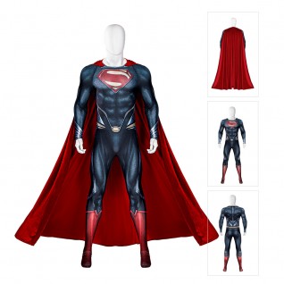 Superman Clark Kent Jumpsuit Man Of Steel Cosplay Suits