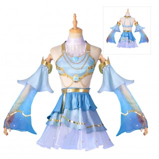 League Of Legends Cosplay Costumes LOL Seraphine Suit