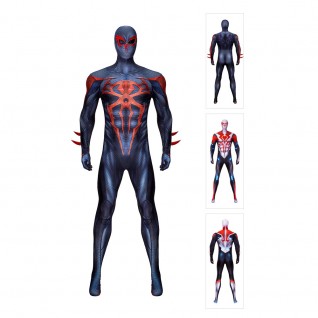 Spiderman Halloween Jumpsuit Comic Spiderman 2099 Cosplay Costumes