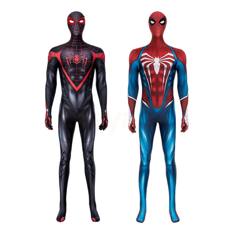 PS5 Marvels Spider-Man Cosplay Costume Spider-Man Jumpsuit