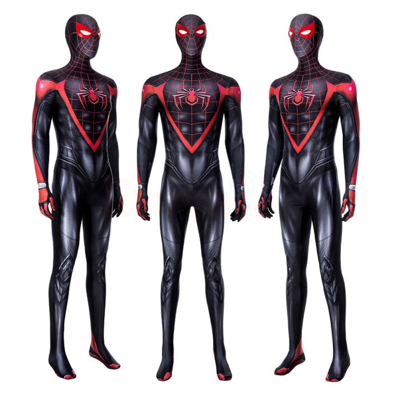 PS5 Marvels Spider-Man Cosplay Costume Spider-Man Jumpsuit