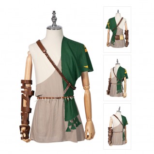 The Legend of Zelda Breath of the Wild 2 Cosplay Suits Link Halloween Costume