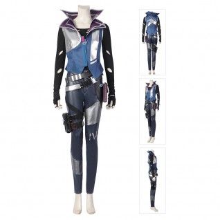 VALORANT Cosplay Costumes Fade Halloween Outfit