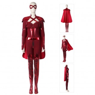 The Boys 3 Cosplay Suits Crimson Countess Red Costume