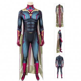 Avengers 3 Infinity War Vision Cosplay Jumpsuits